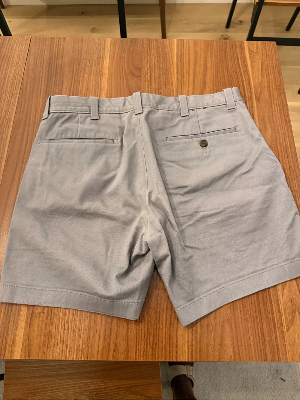 J. Crew Light Gray Flat Front Men's Shorts